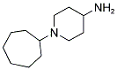 1-CYCLOHEPTYL-PIPERIDIN-4-YLAMINE 结构式