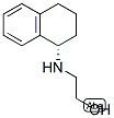 (S)-2-(1,2,3,4-TETRAHYDRONAPHTHALEN-1-YLAMINO)ETHANOL 结构式