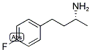 (R)-2-Amino-4-(4-fluorophenyl)butane 结构式