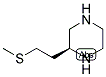 (S)-2-(2-METHYLSULFANYL-ETHYL)-PIPERAZINE 结构式