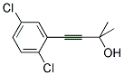 4-(2,5-DICHLOROPHENYL)-2-METHYL-3-BUTYN-2-OL 结构式