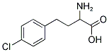 2-AMINO-4-(4-CHLORO-PHENYL)-BUTYRIC ACID 结构式