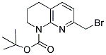 7-Bromomethyl-3,4-dihydro-2H-[1,8]naphthyridine-1-carboxylic acid tert-butyl ester 结构式