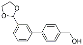 (3'-[1,3]DIOXOLAN-2-YL-BIPHENYL-4-YL)-METHANOL 结构式