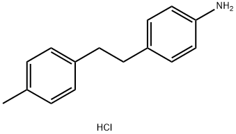 (4-[2-(4-METHYLPHENYL)ETHYL]PHENYL)AMINEHYDROCHLORIDE 结构式