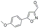5-(4-METHOXYPHENYL)ISOXAZOLE-3-CARBOXALDEHYDE 结构式