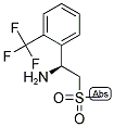 (S)-2-(METHYLSULFONYL)-1-(2-(TRIFLUOROMETHYL)PHENYL)ETHANAMINE 结构式