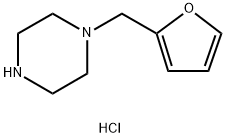 1-(呋喃-2-基甲基)哌嗪二盐酸盐 结构式