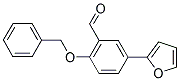 2-(苄氧基)-5-(2-呋喃基)苯甲醛 结构式