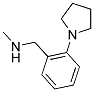 N-METHYL-2-PYRROLIDIN-1-YLBENZYLAMINE 结构式