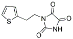 1-(2-THIEN-2-YLETHYL)IMIDAZOLIDINE-2,4,5-TRIONE 结构式