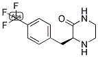 (S)-3-[4-(三氟甲基)苄基]哌嗪-2-酮 结构式