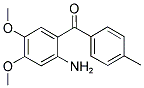 (2-AMINO-4,5-DIMETHOXY-PHENYL)-P-TOLYL-METHANONE 结构式