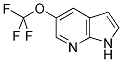 5-TRIFLUOROMETHOXY-1H-PYRROLO[2,3-B]PYRIDINE 结构式