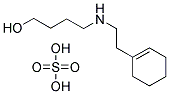 4-(2-CYCLOHEX-1-ENYL-ETHYLAMINO)-BUTAN-1-OLSULFATE 结构式