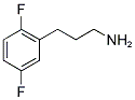 3-(2,5-DIFLUORO-PHENYL)-PROPYLAMINE 结构式