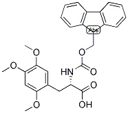 (S)-2-(9H-FLUOREN-9-YLMETHOXYCARBONYLAMINO)-3-(2,4,5-TRIMETHOXY-PHENYL)-PROPIONIC ACID 结构式