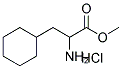 3-CYCLOHEXYL-1-METHOXY-1-OXO-2-PROPANAMINIUM CHLORIDE 结构式