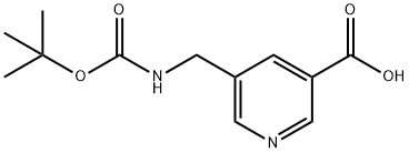 5-(((Tert-butoxycarbonyl)amino)methyl)nicotinicacid