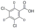 3,5-DICHLOROBENZOIC-2,4,6-D3 ACID 结构式