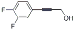 3-(3,4-DIFLUOROPHENYL)-2-PROPYN-1-OL 结构式