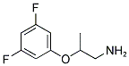 2-(3,5-DIFLUORO-PHENOXY)-PROPYLAMINE 结构式