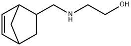 2-[(BICYCLO[2.2.1]HEPT-5-EN-2-YLMETHYL)-AMINO]-ETHANOL 结构式