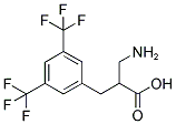 2-AMINOMETHYL-3-(3,5-BIS-TRIFLUOROMETHYL-PHENYL)-PROPIONIC ACID 结构式