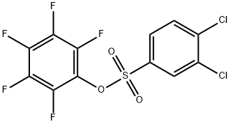 全氟苯基3,4-二氯苯磺酸盐 结构式