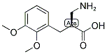 (S)-2-AMINOMETHYL-3-(2,3-DIMETHOXY-PHENYL)-PROPIONIC ACID 结构式