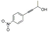 4-(4-Nitrophenyl)-3-butyn-2-ol 结构式