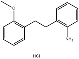 {2-[2-(2-METHOXYPHENYL)ETHYL]PHENYL}AMINEHYDROCHLORIDE 结构式