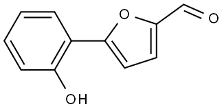 5-(2-羟基苯基)-2-糠醛 结构式