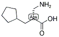 (R)-2-AMINOMETHYL-3-CYCLOPENTYL-PROPIONIC ACID 结构式
