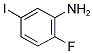 2-FLUORO-5-IODO-PHENYLAMINE 结构式