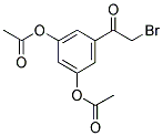 2-BROMO-3',5'-DIACETYLOXYACETOPHENONE 结构式