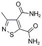 3-METHYL-ISOTHIAZOLE-4,5-DICARBOXYLIC ACID DIAMIDE 结构式