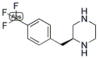 (S)-2-(4-TRIFLUOROMETHYL-BENZYL)-PIPERAZINE 结构式