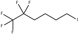 1,1,1,2,2-五氟-6-碘己烷 结构式