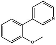 3-(2-甲氧基苯基)吡啶 结构式