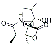 alpha-Methyl clasto-lactacystin beta-lactone 结构式