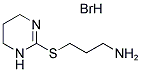 3-(1,4,5,6-四氢-嘧啶-2-基磺酰基)-丙胺 氢溴酸盐 结构式