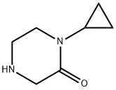 1-环丙基-2-哌嗪酮 结构式