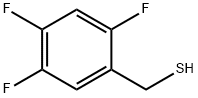 (2,4,5-三氟苯基)甲硫醇 结构式