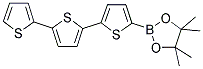 2,2':5',2''-TERTHIOPHENE-5-BORONIC ACID PINACOL ESTER 结构式