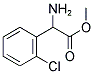 2-CHLOROPHENYLGLYCINE METHYL ESTER 结构式