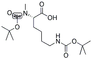 BOC-L-MELYS(BOC)-OH 结构式