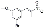 1-(5-BROMO-3-METHOXYPHENYL)-2-NITROPROPENE 结构式