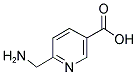 6-AMINOMETHYL-NICOTINIC ACID 结构式
