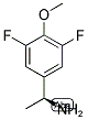 (S)-1-(3,5-Difluoro-4-methoxyphenyl)ethanamine 结构式